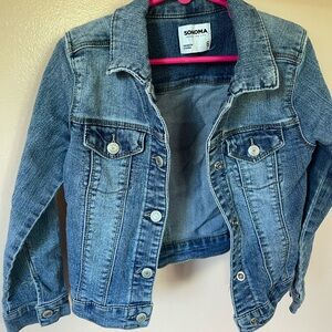 Sonoma Blue Jean Jacket Classic Denim Style
